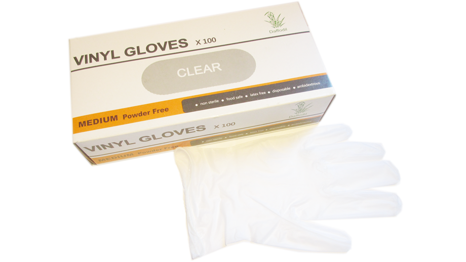 vinyl glove powder free