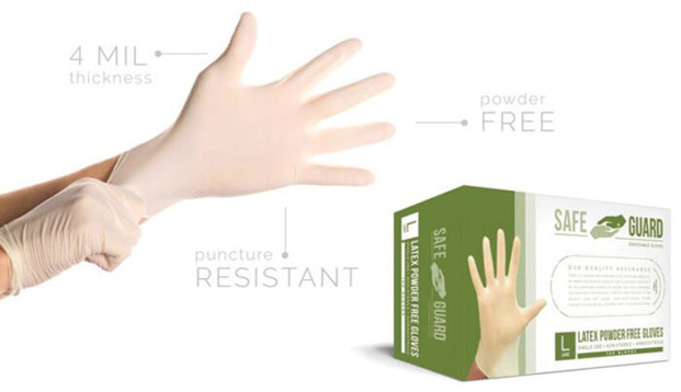 latex disposable gloves
