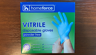 disposable vitrile glove