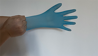 vitrile glove